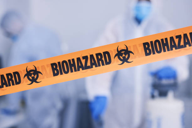 Professional Biohazard Cleanup technician working in South Bend, IN